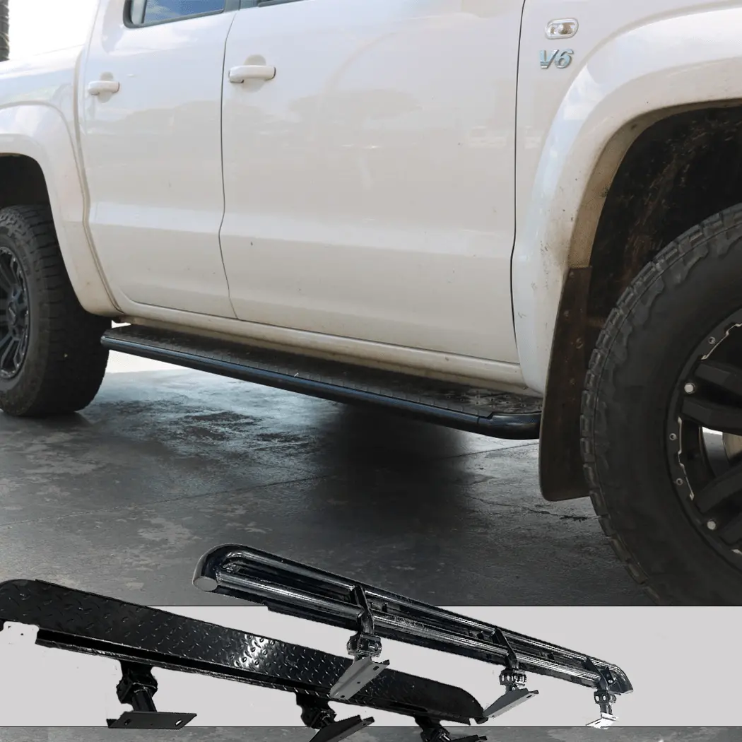 Amarok Rock Sliders Adr Approved | Rockarmor | Suits 2011 - 2022 1