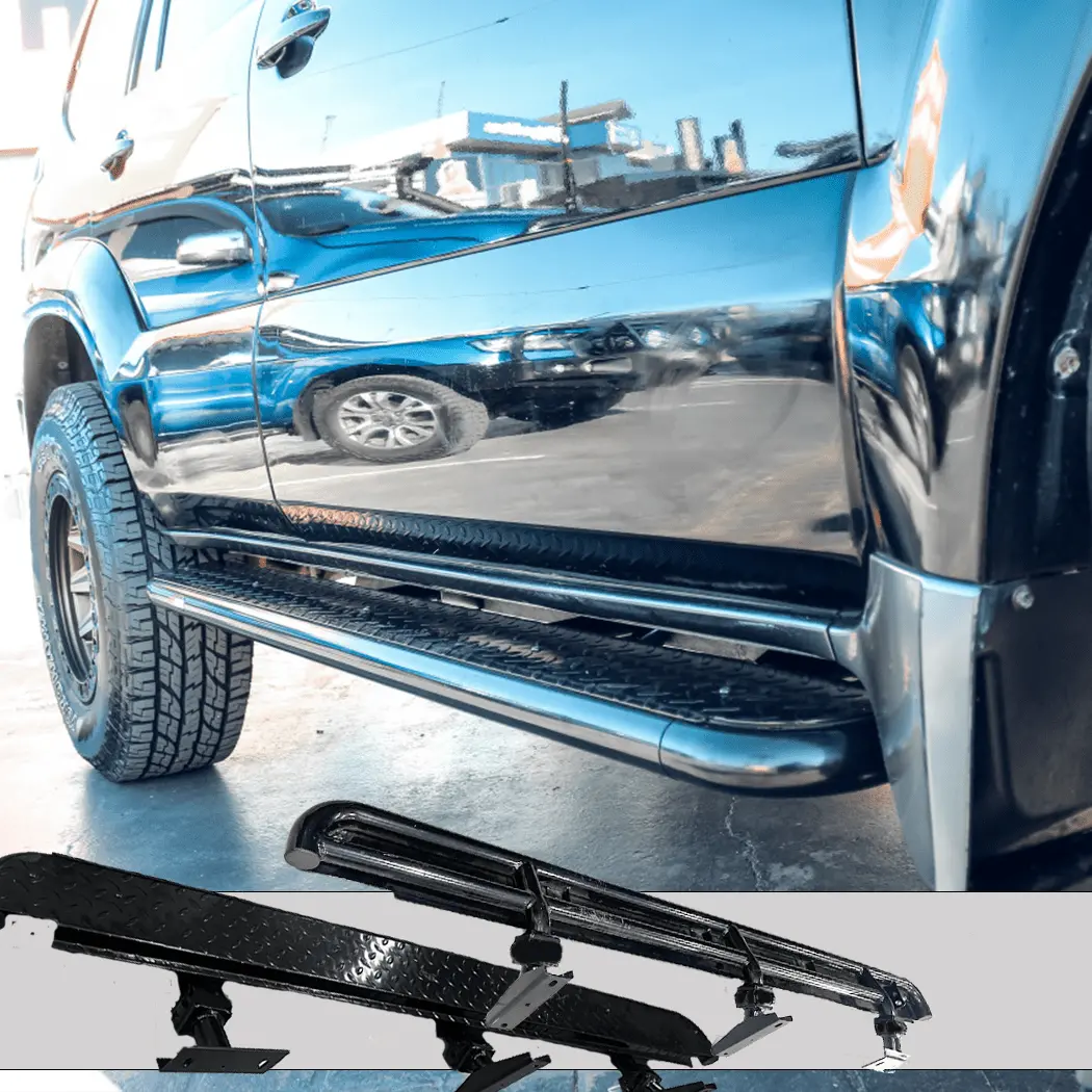 Prado 120 Rock Sliders |  Rockarmor 1