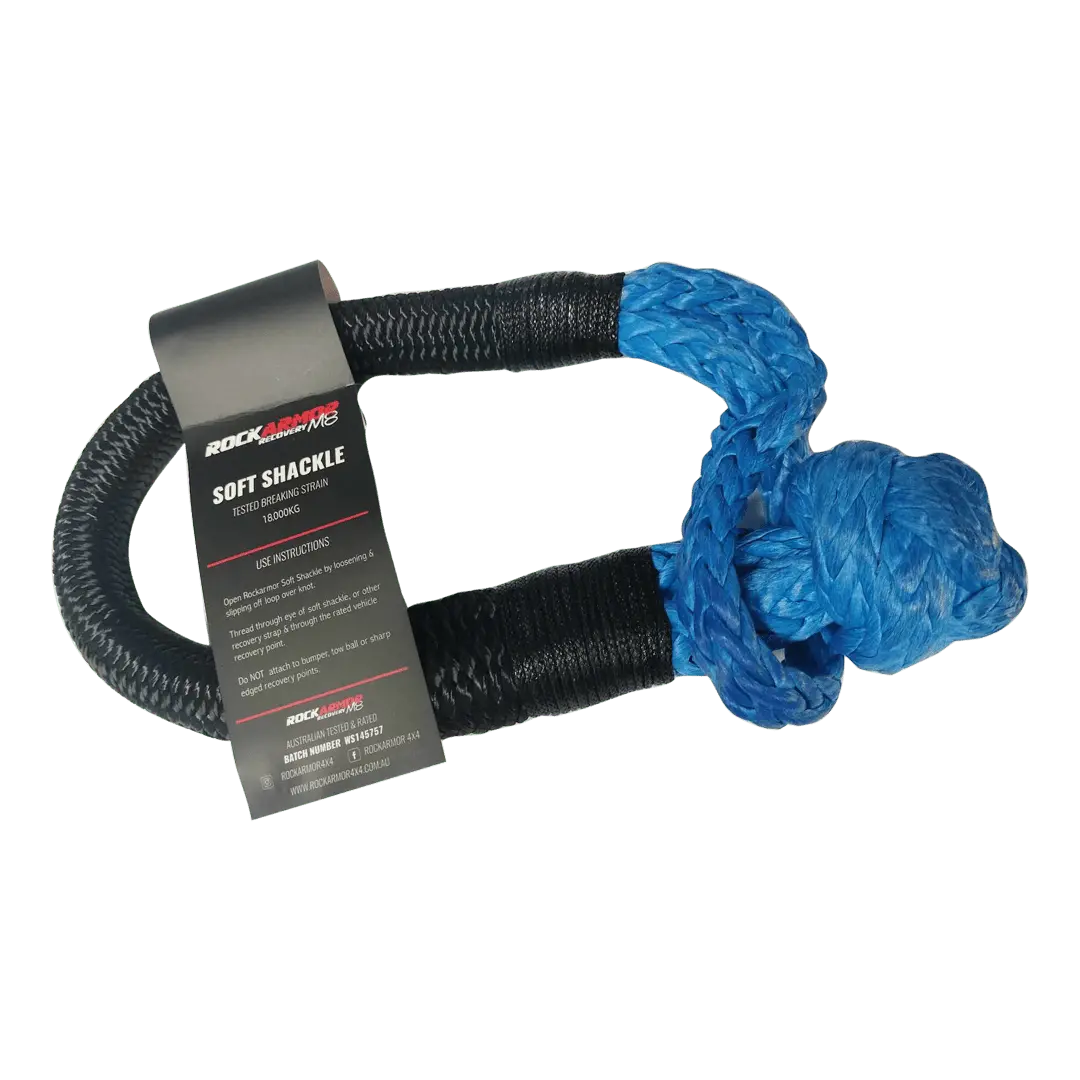 18,000Kg Rated Blue Soft Shackle (With Uhmpe Binding) 1