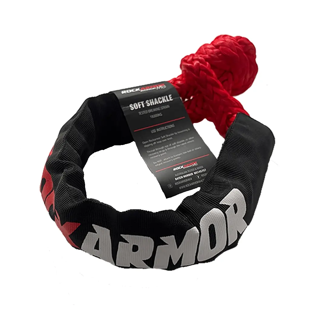 18,000Kg Rated Red Soft Shackle (Single) 1