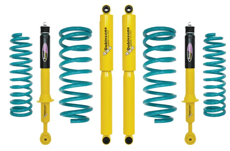 80 Series Landcruiser 50Mm Lift Dobinsons Front & Rear Suspension Kit 1