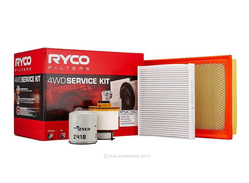 Ryco 4Wd Service Kit - Hilux Gun126 / Fortuner Rsk31c (Rsk31c) 1