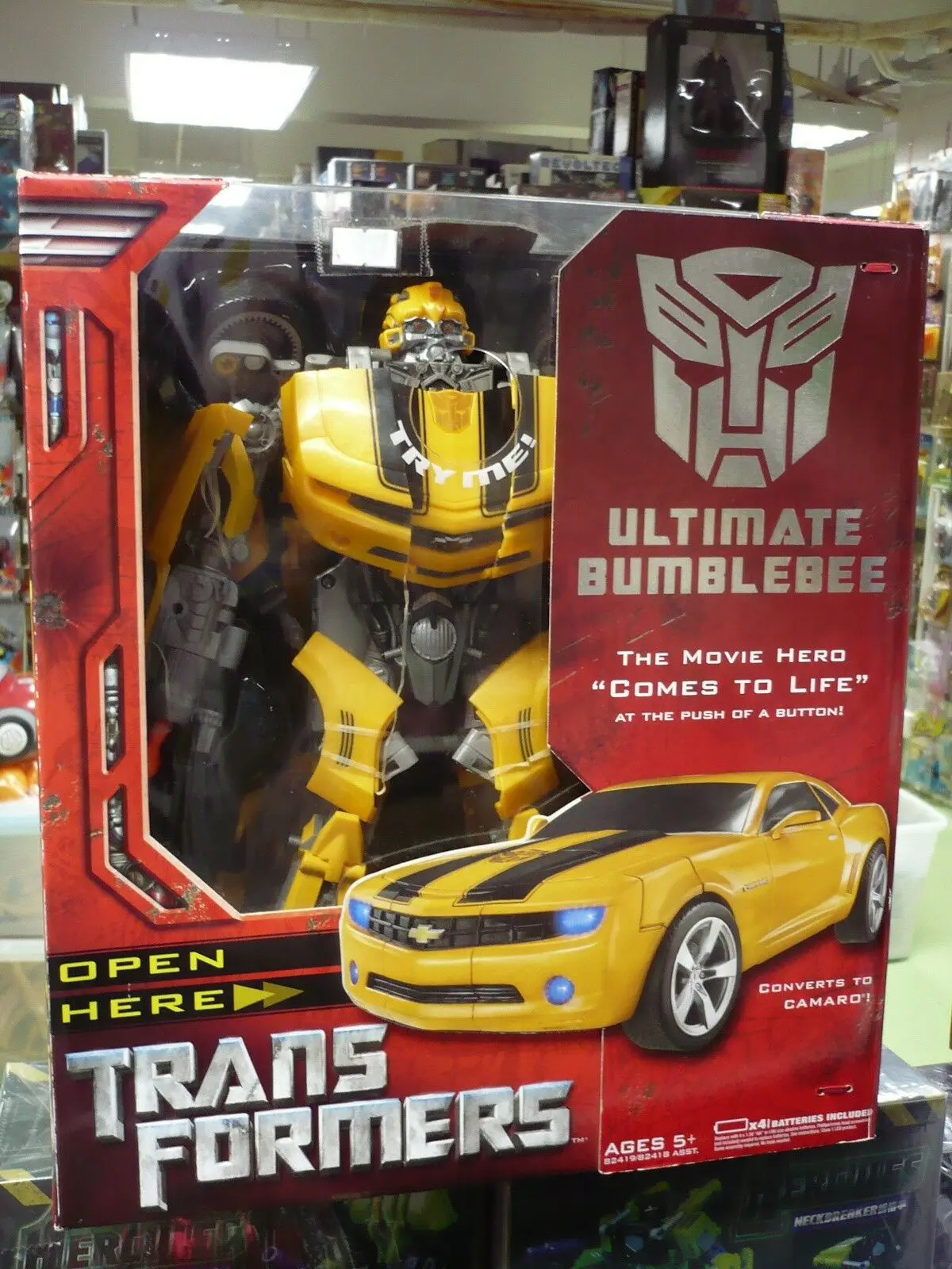 Hasbro 變形金剛 電影 大黃蜂 Transformers Movie 1 Ultimate Bumblebee 20868 (Piu800s2) 1140407414 1