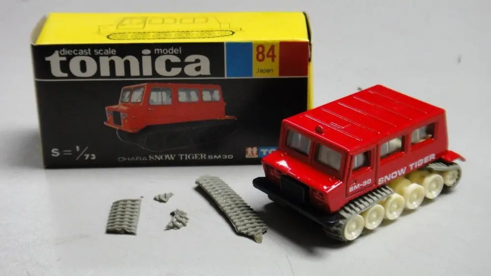 Vintage Tomica 84 - Ohara Snow Tiger Sm30 Made In Japan (Piu20) 1