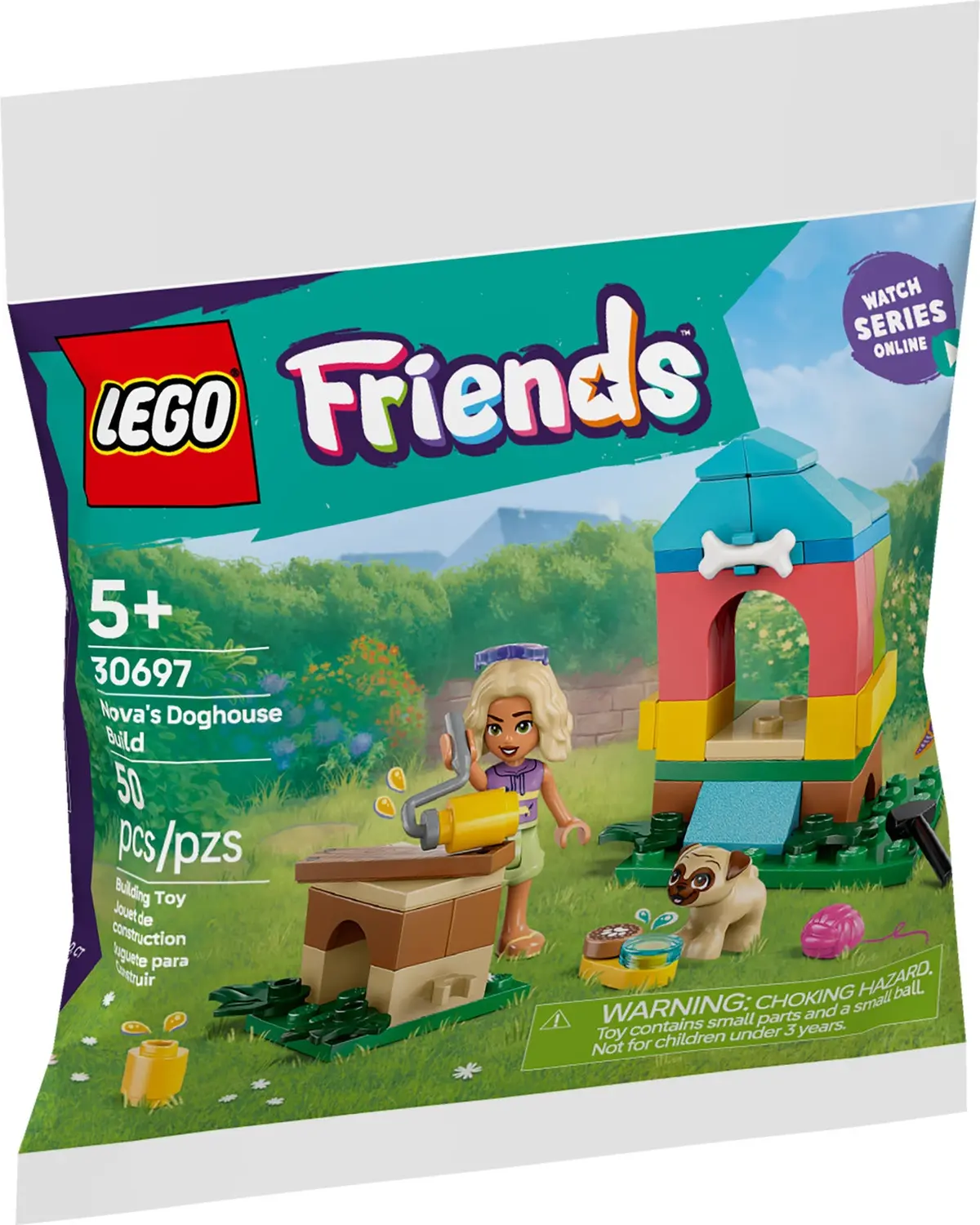 Lego Friends Bags Nova's Doghouse Building Kit For Ages 5+ 1