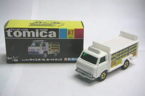 Vintage Tomica 87 - Nissan Caball Route Truck Made In Japan (Piu20) 1