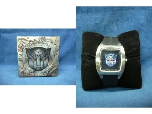 Hasbro Transformers Wrist Watch Movie 2007 Autobot Symbol 孩之寶 變形金剛 電影版 手錶 (P6-106-20) 1