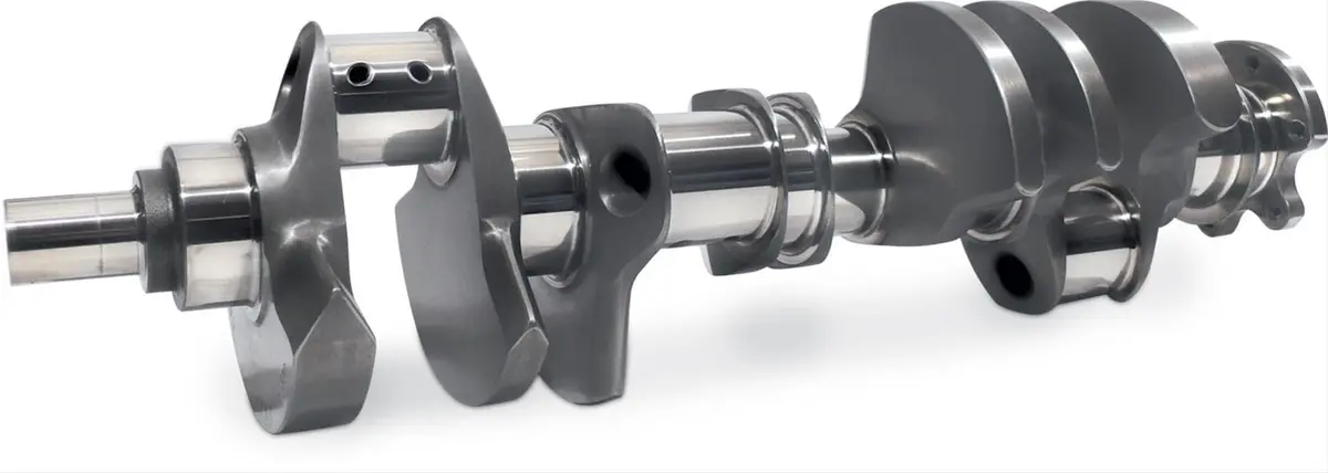 Scat Forged Superlight Crankshaft For High-Performance Engines (4.460" Stroke, 4.750" Rod Journal, 6.700" Overall Length, 220Mm Counterweights, 3-Bolt Flange) 1