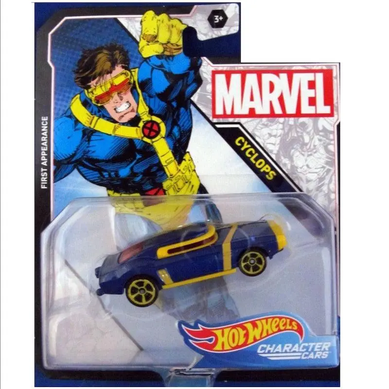 Hot Wheels 2019 Marvel Cyclops X-Men Car 1