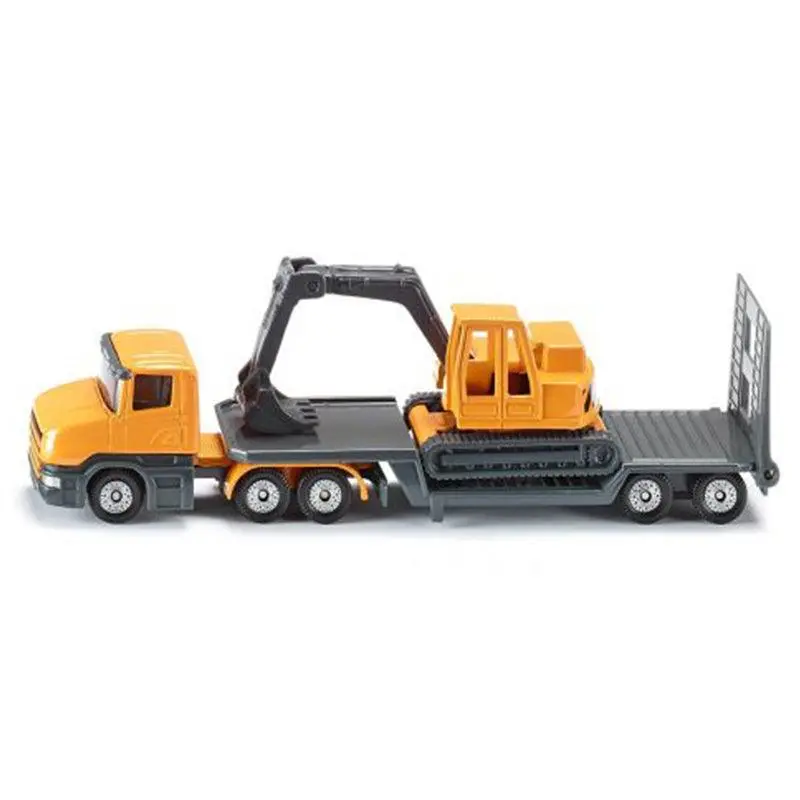 Siku Low Loader With Excavator 1