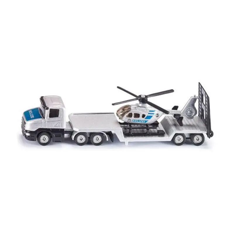 Siku Low Loader With Helicopter 1