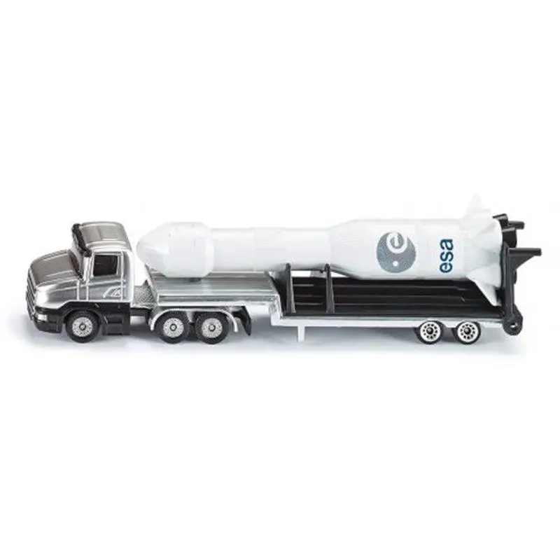 Siku Low Loader With Rocket 1