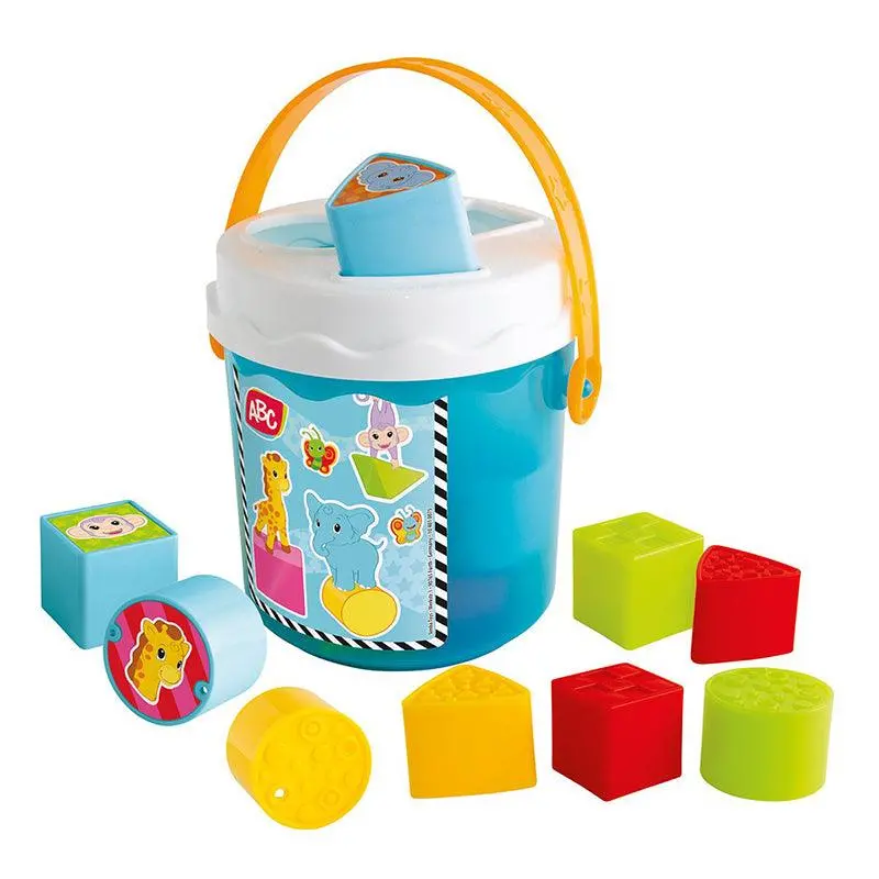 Simba Abc Colorful Sorting Learning Bucket For Kids, Blue 1