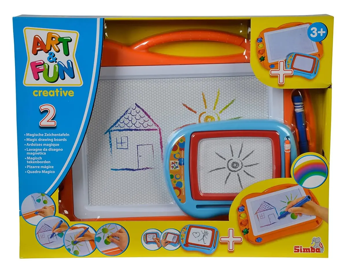 Simba Art & Fun Twin Pack Drawing Boards 1
