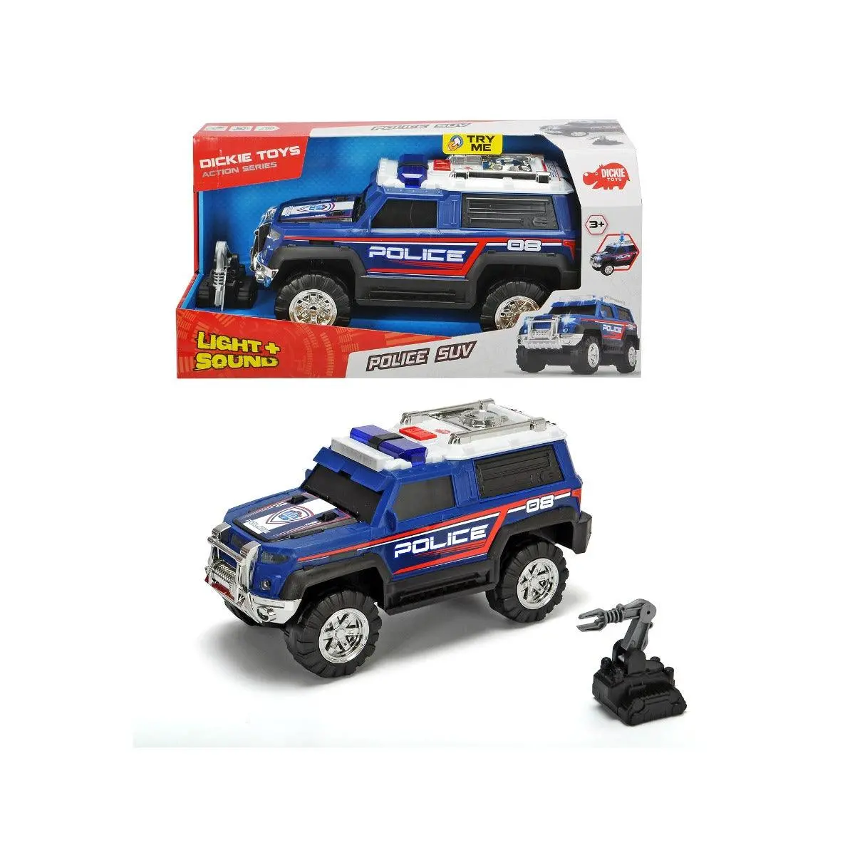 Simba Dickie Police Suv Car With Lights 2
