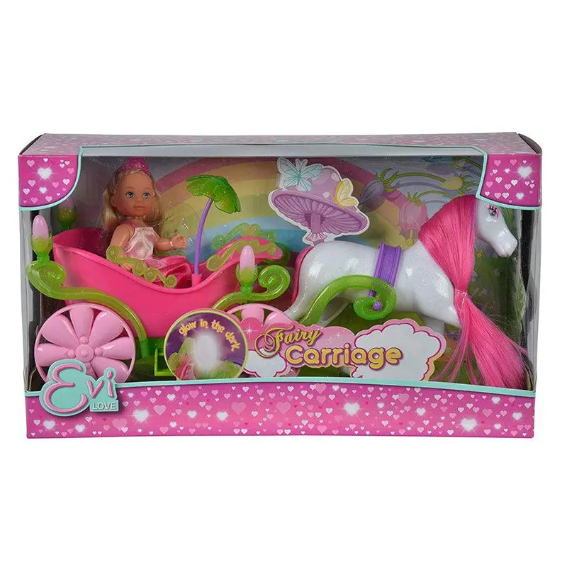 Simba Evi Love Fairy Carriage, Pink 1