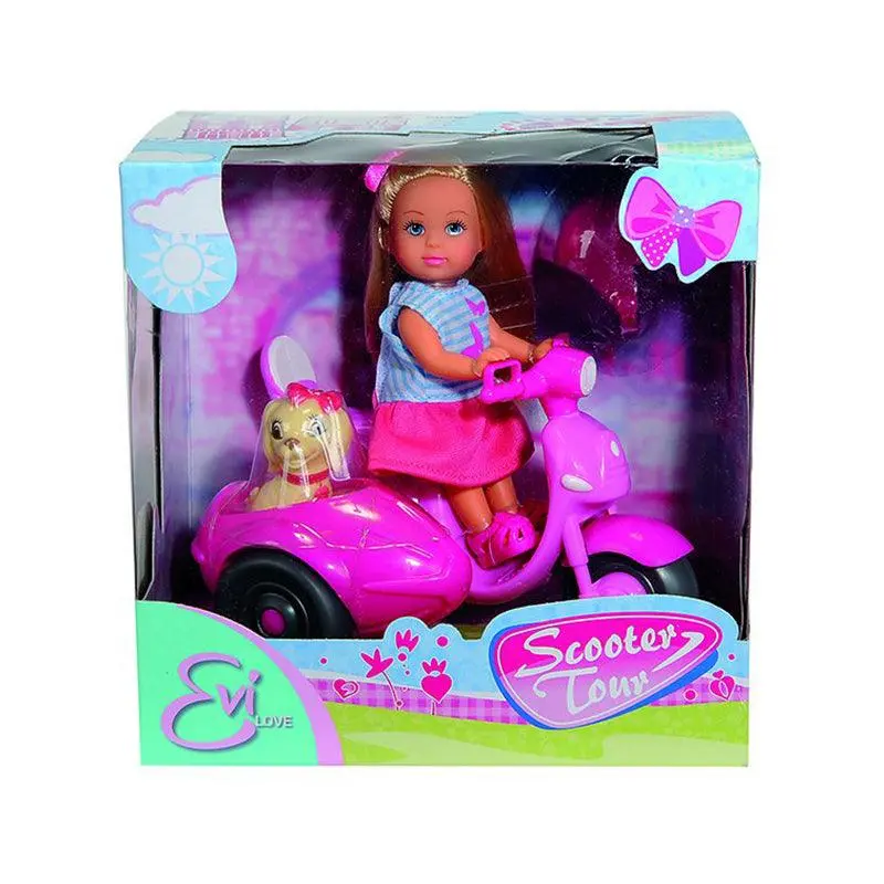 Simba Evi Love Scooter Tour, Pink 1