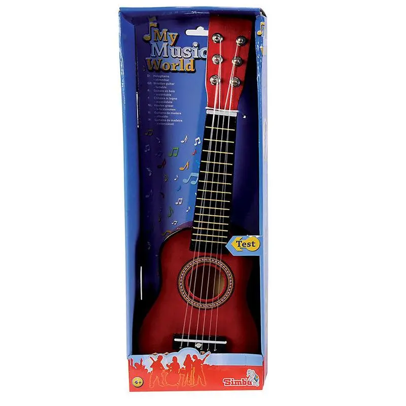 Simba Play A Guitar Wooden, Red 1