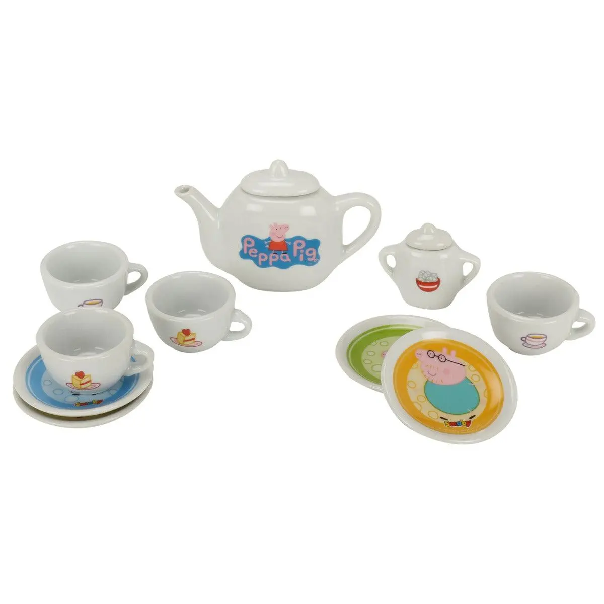 Simba Smoby Peppa Pig Porcelain Tea Set 1
