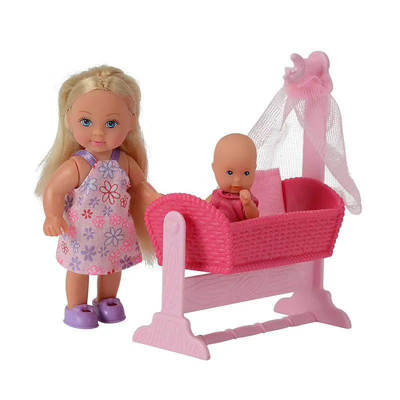 Simba Steffi Love Doll Craddle, Dark Pink 1