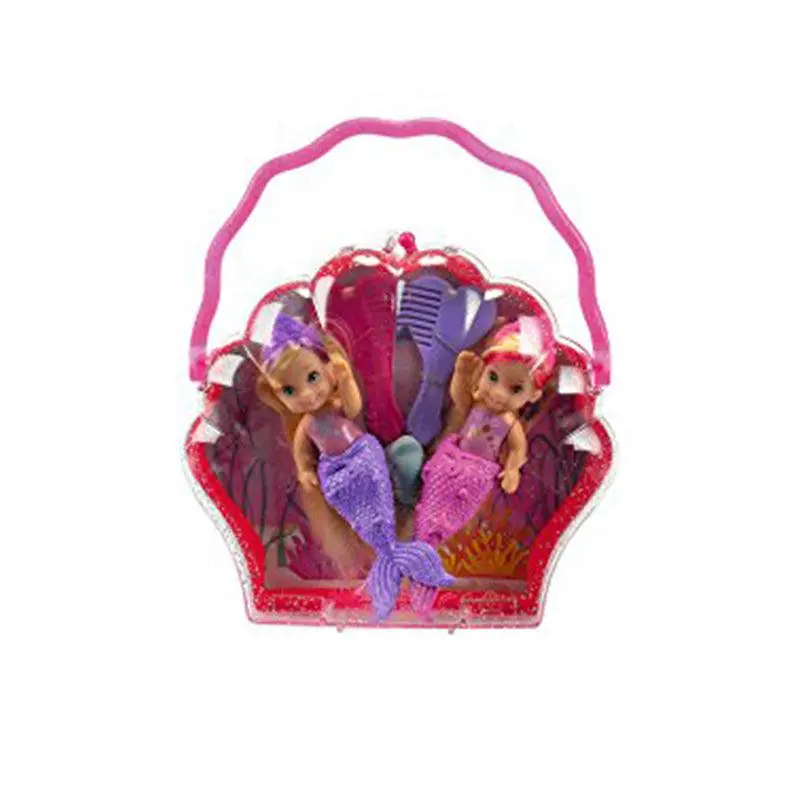 Simba Steffi Love Little Mermaid Twins, 3-Assorted, Pink/Blue 1