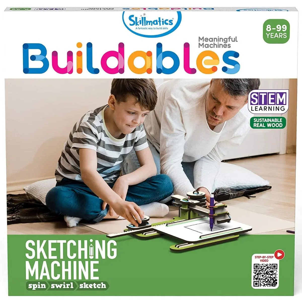 Skillmatics Buildables Sketching Machine, Stem Learning, Educational And Construction Activity Toy 1