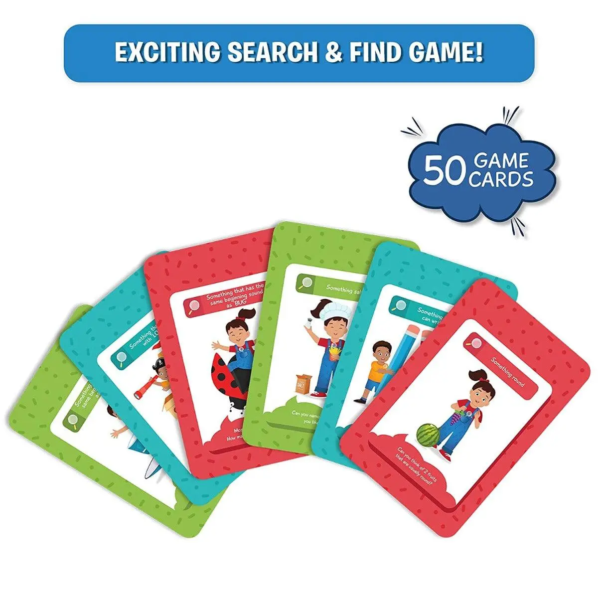 Skillmatics Card Game : Found It Indoor Edition | Super Fun & Smart Scavenger Hunt 2