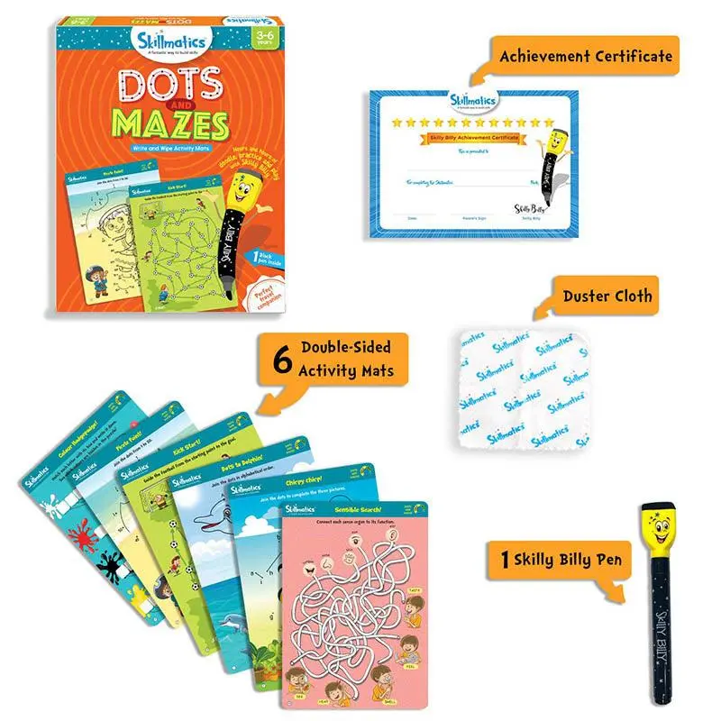 Skillmatics Dots And Mazes 2