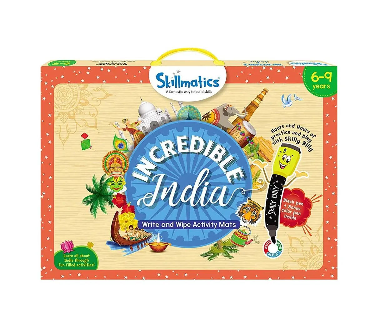 Skillmatics Educational Game : Incredible India Gifts & Learning Tools For Ages 6-9 Years 1