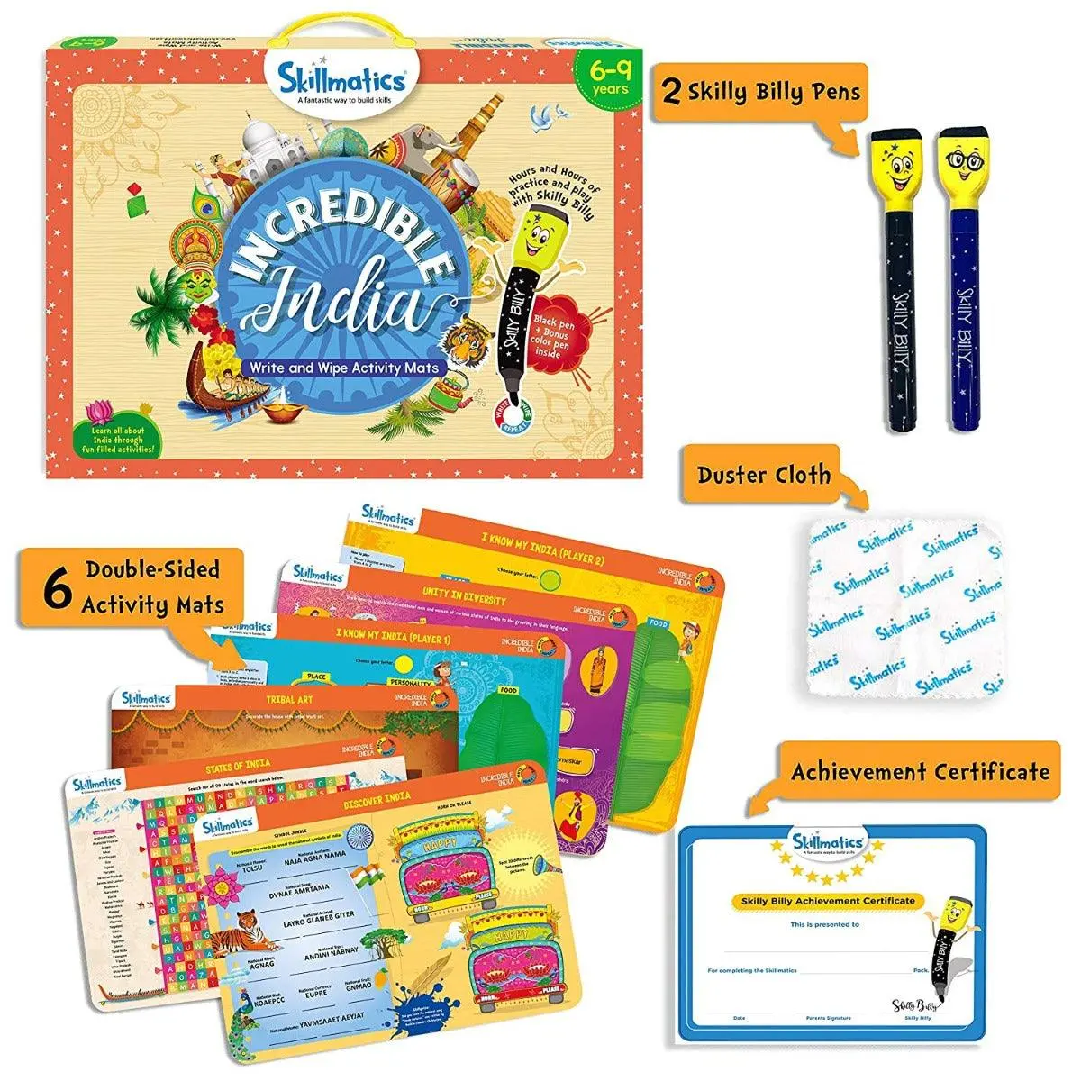 Skillmatics Educational Game : Incredible India Gifts & Learning Tools For Ages 6-9 Years 2