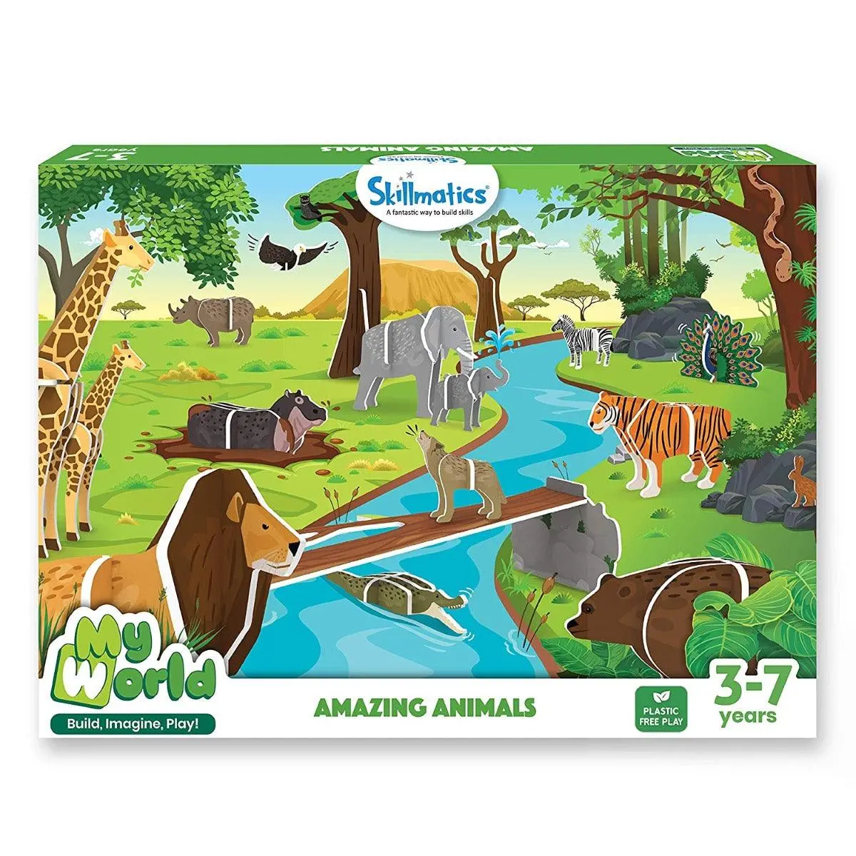 Skillmatics Educational Toy My World : Amazing Animals 1