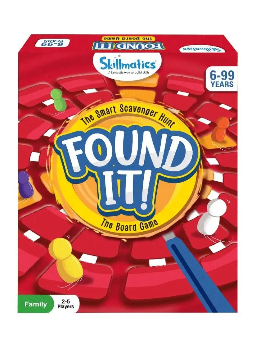 Skillmatics Found It! - Smart Scavenger Hunt Board Game For Ages 6 And Up 1