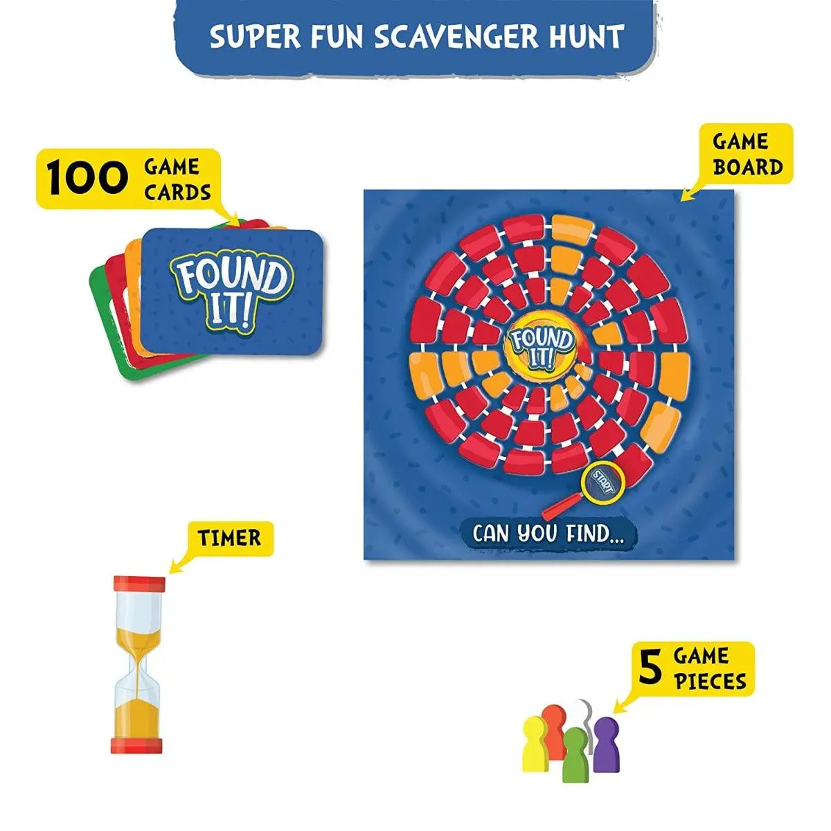 Skillmatics Found It! - Smart Scavenger Hunt Board Game For Ages 6 And Up 2
