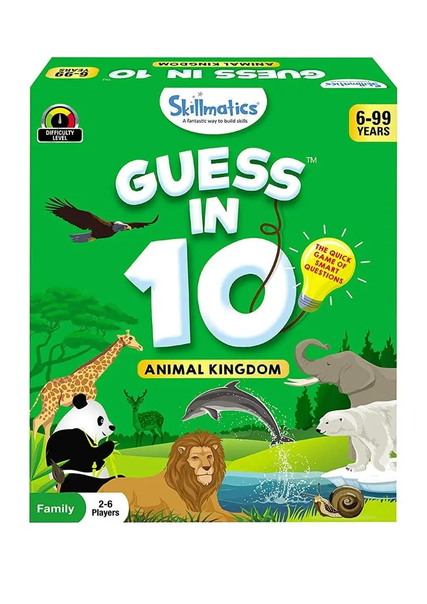 Skillmatics Guess In 10 - Animal Kingdom 1