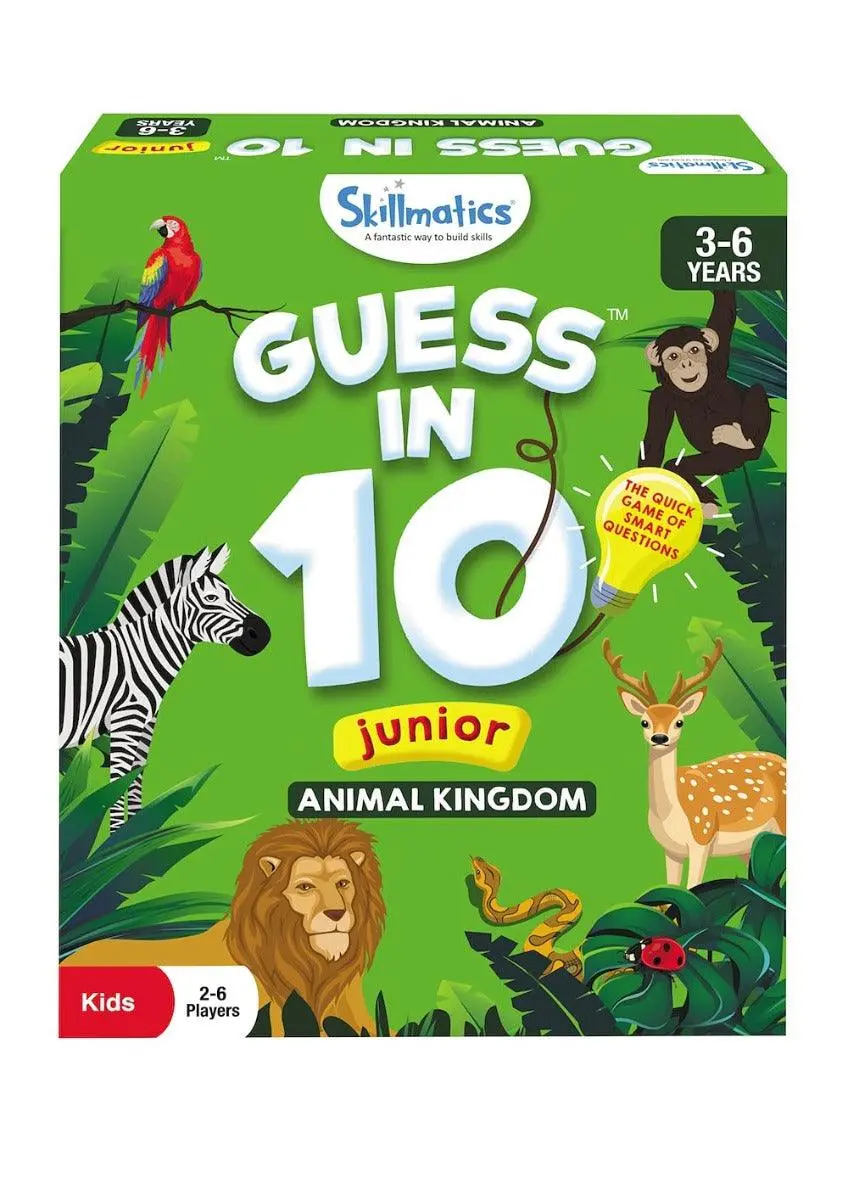 Skillmatics Guess In 10 Junior Animal Kingdom 1
