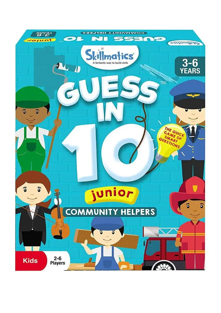 Skillmatics Guess In 10 Junior Community Helpers 1