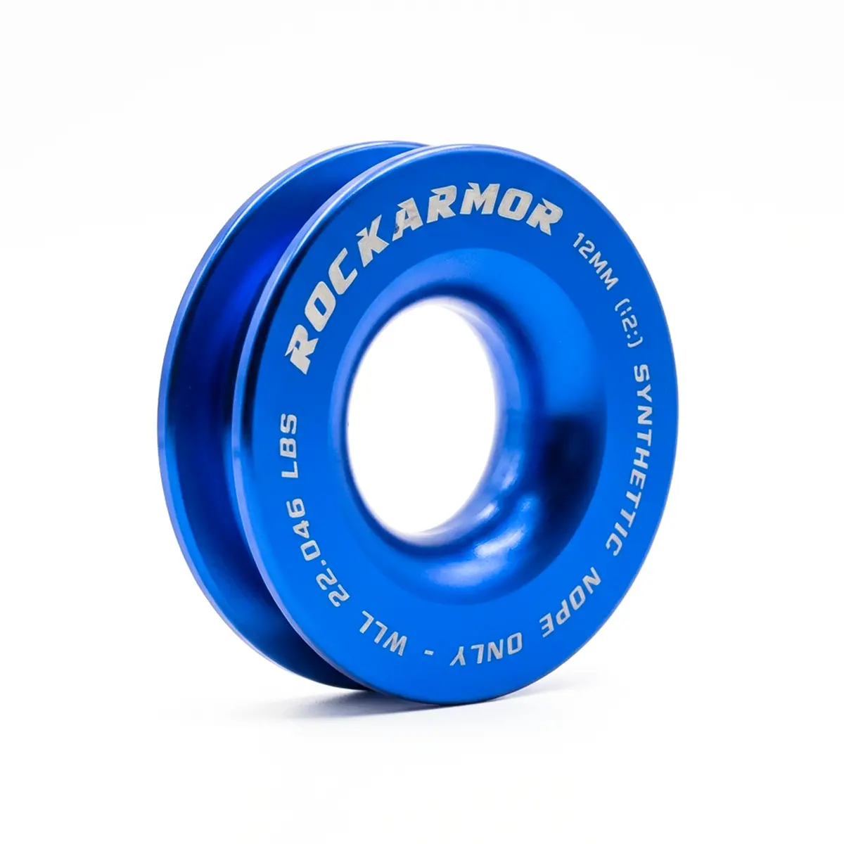 Rope Pulley 18,000Kg 100Mm | Winch Rope Soft Shackle | Blue | Rockarmor 1