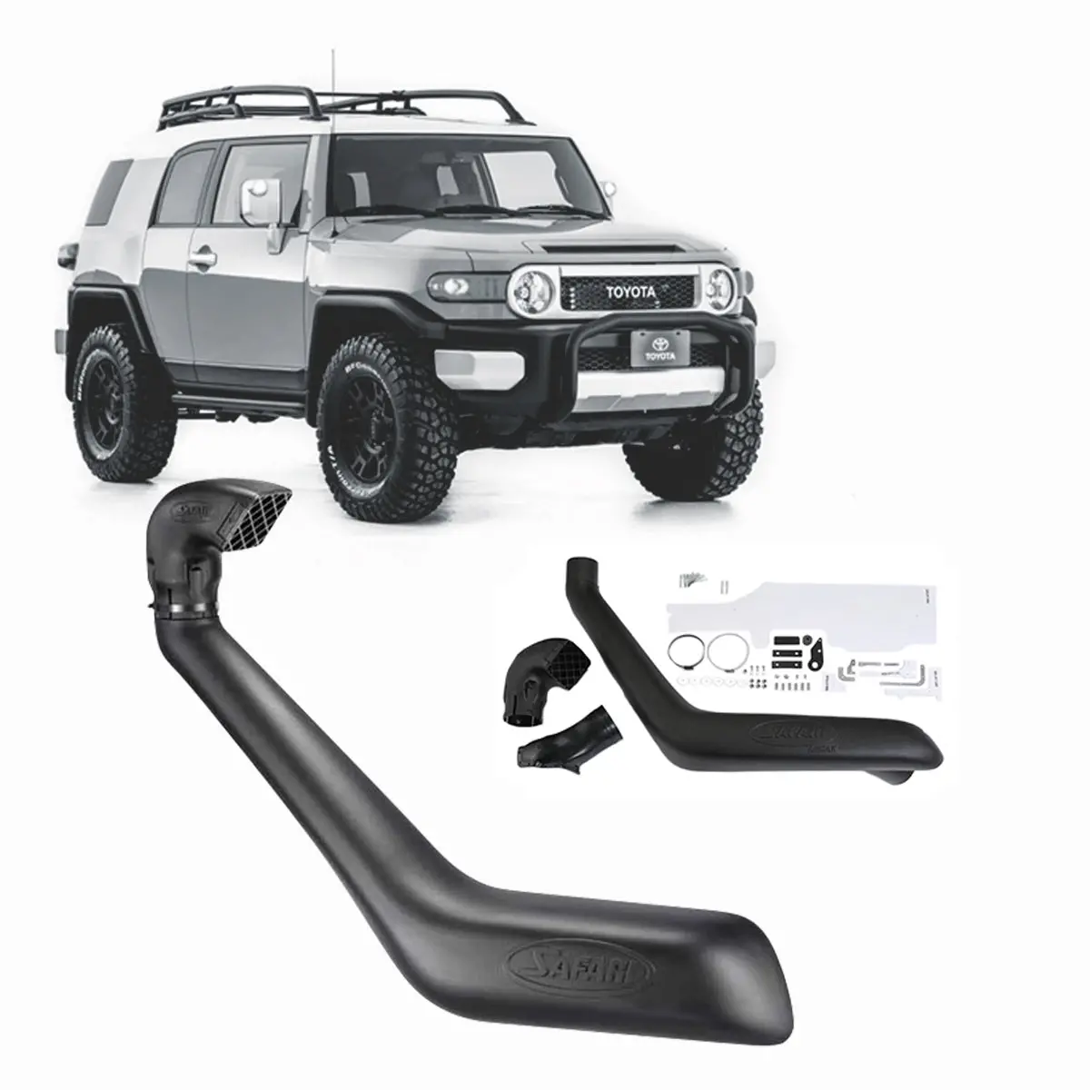 Safari Snorkel For Toyota Fj Cruiser (2006 - 2008) 1