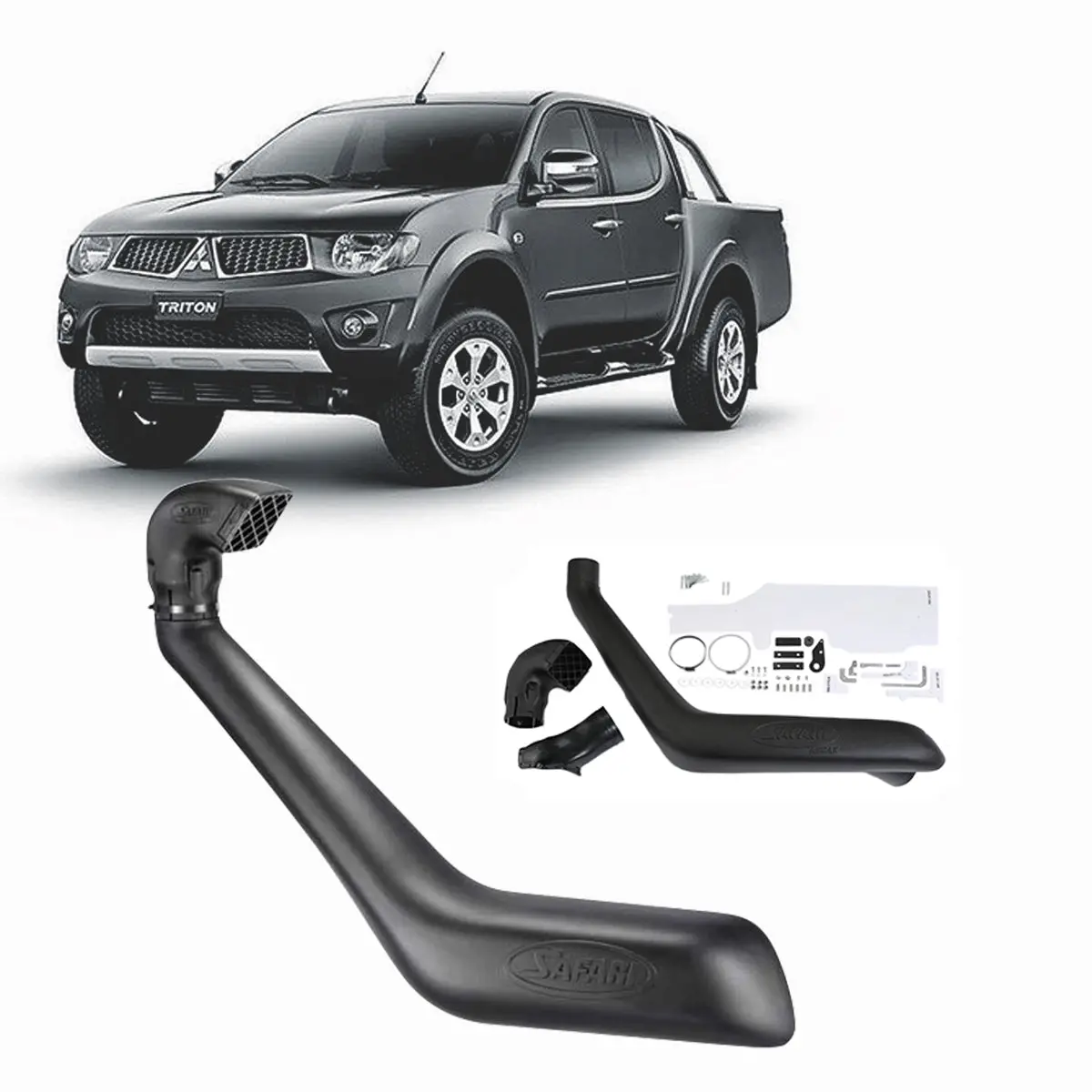 Safari Snorkel For Mitsubishi Triton (07/2006 - 04/2015) 1