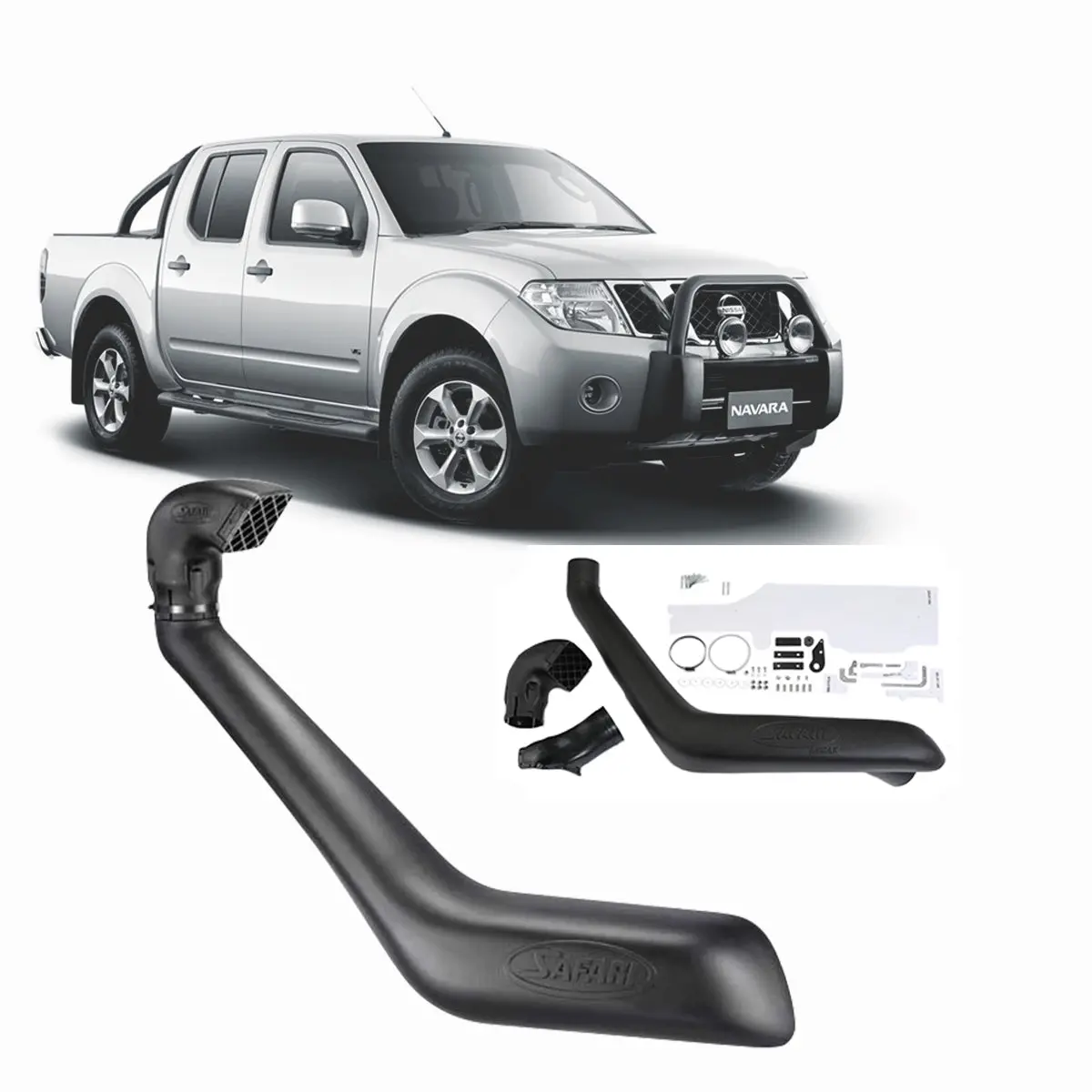 Safari Snorkel For Nissan Navara, Pathfinder (05/2010 - 07/2015) 1