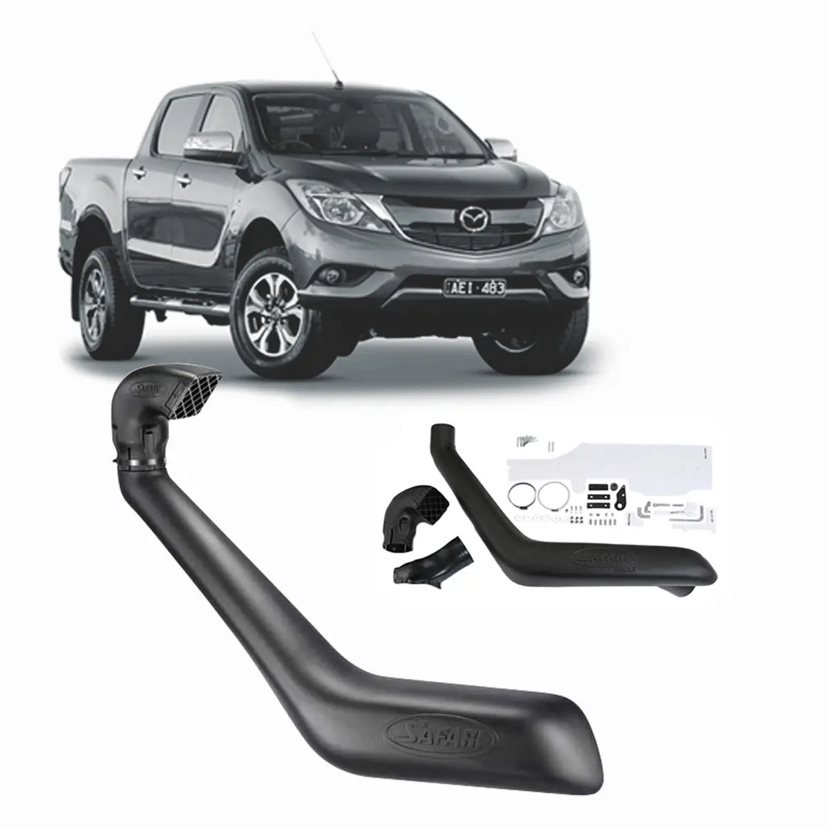 Safari Snorkel For Mazda Bt-50 (11/2011 - 07/2020) 1