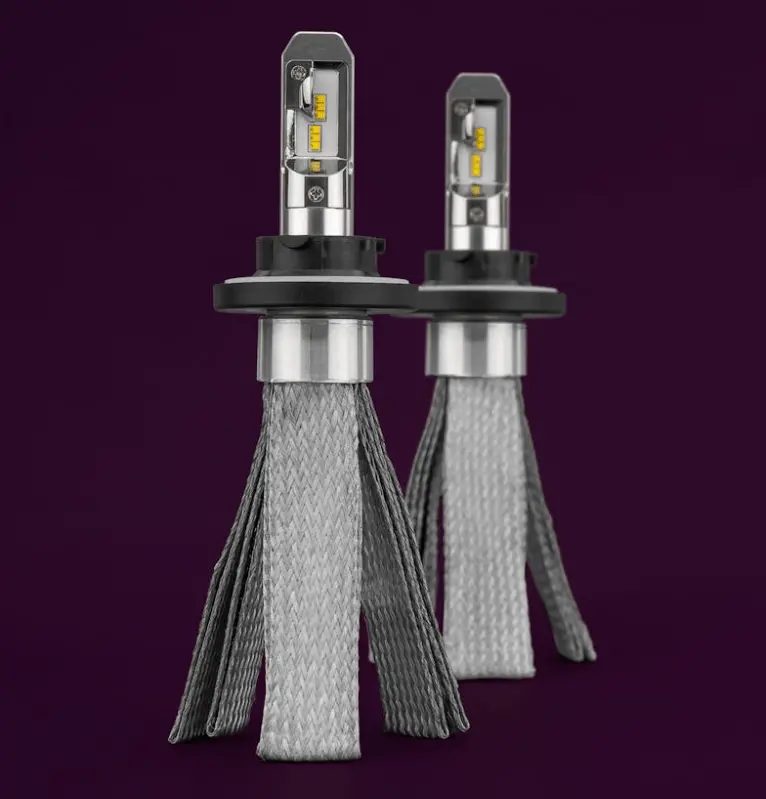 H13 (9008) Copper Head Led Headlight Globes (Pair) 1