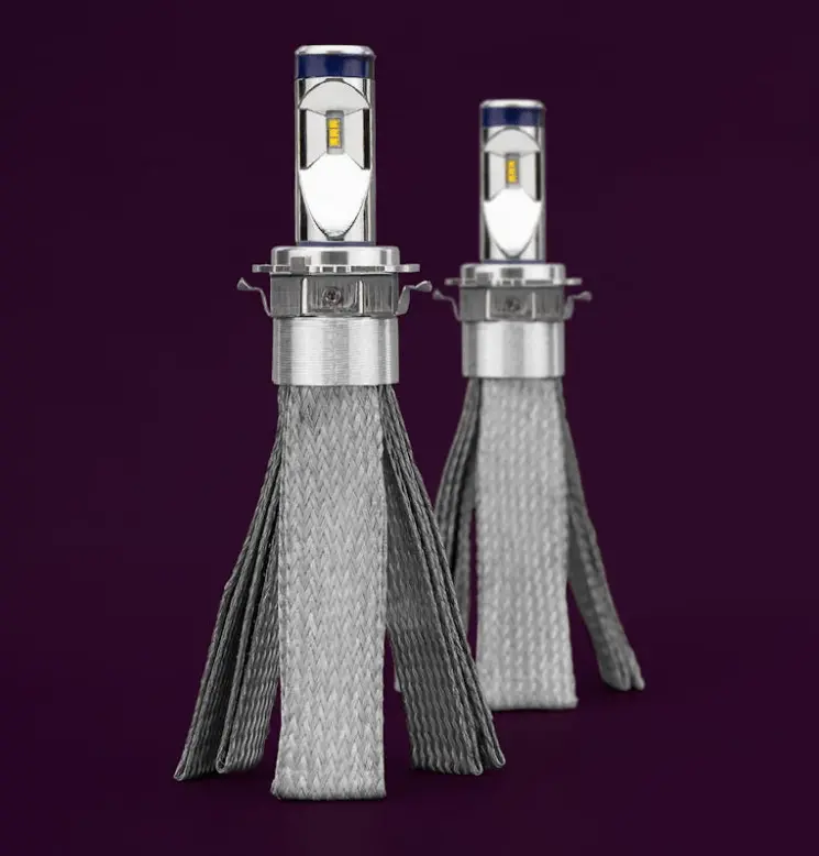 H7-6 Copper Head Led Headlight Globes (Pair) 1