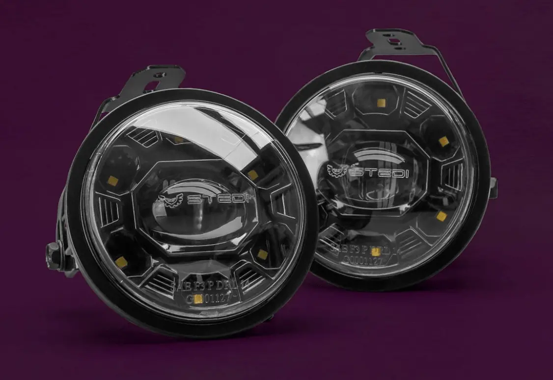 Led / Drl Fog Light To Suit Ironman Bull Bars 1