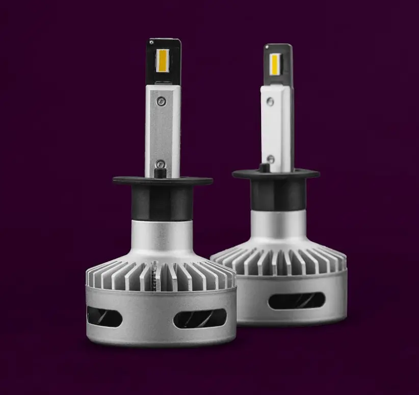 Projector H1 Led Headlight Globes (Pair) 1