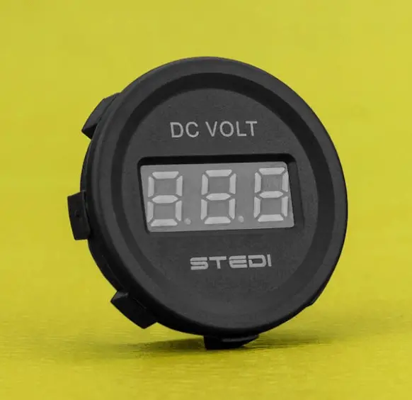 Single Battery 4X4 Volt Meter Gauge Monitor 1