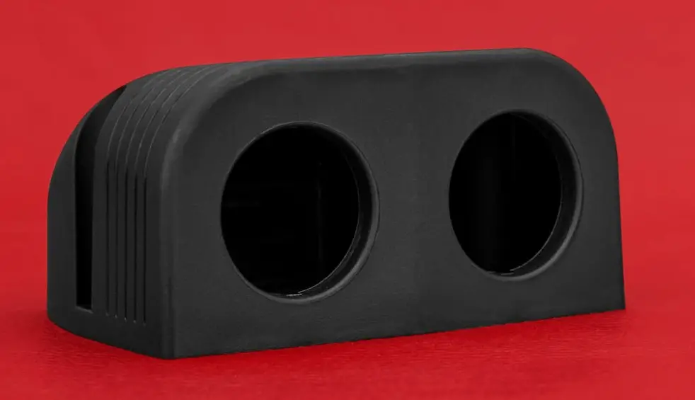 Surface Mounted Twin Gauge Holder 1
