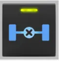 Square Type Push Switch | Rear Diff Lock 1
