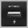 Square Type Usb Charger Switch Insert 1