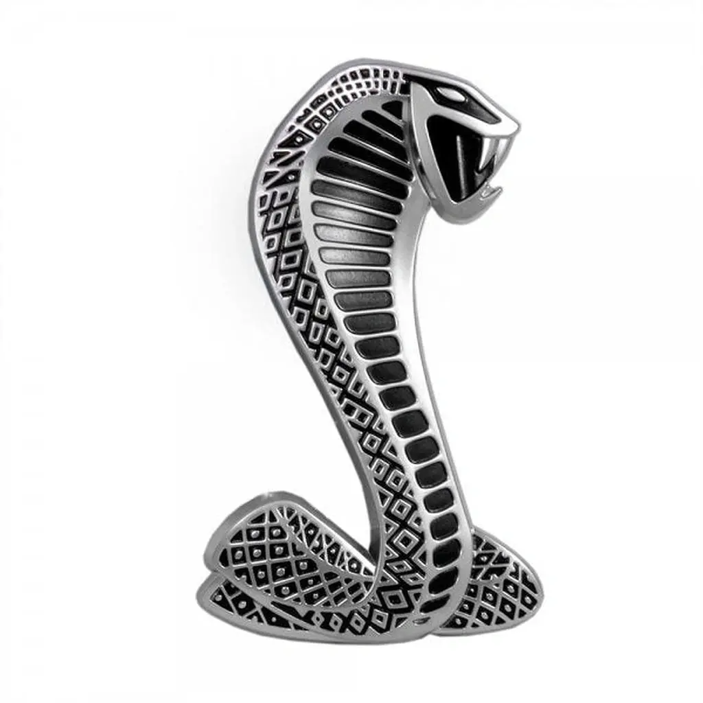 Cobra 3D Car Grille Badge/Sticker 1